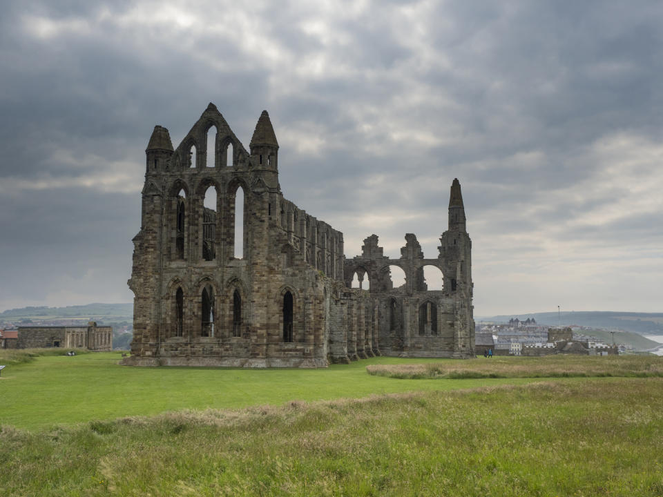 View of Whitby Abbey. (Photo by: Gary Smith/Loop Images/Universal Images Group via Getty Images)