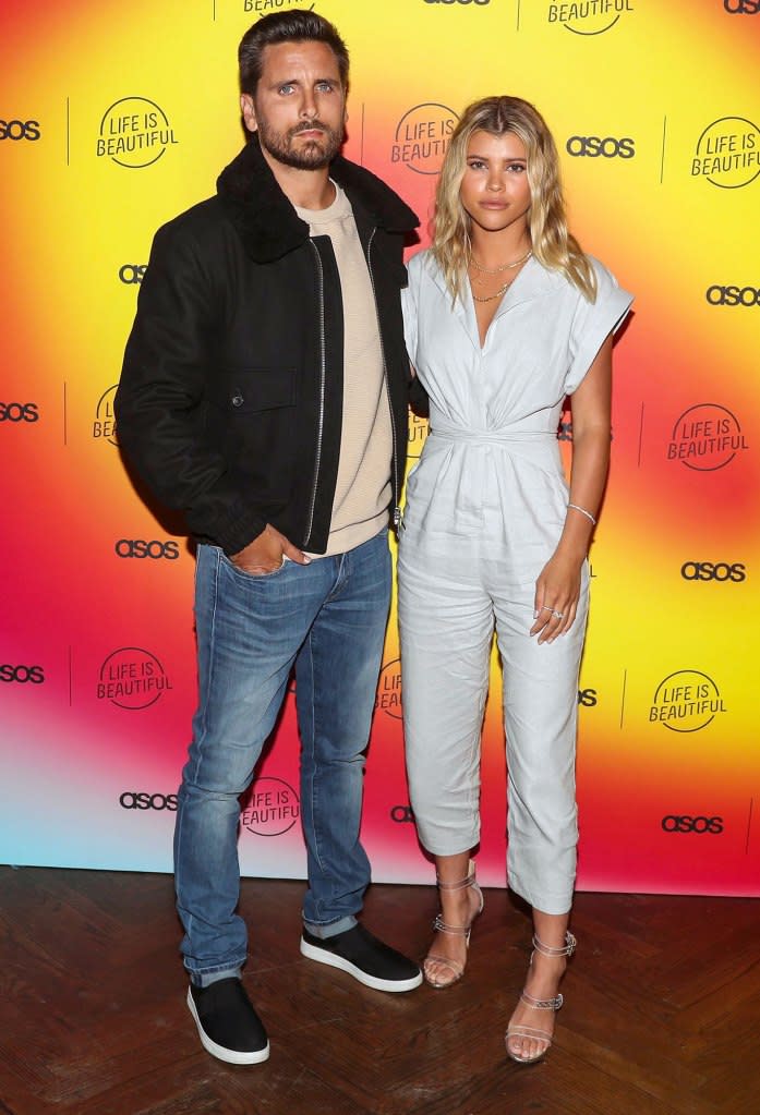 Sofia Richie Hang Out With Scott Disick at His House After Split