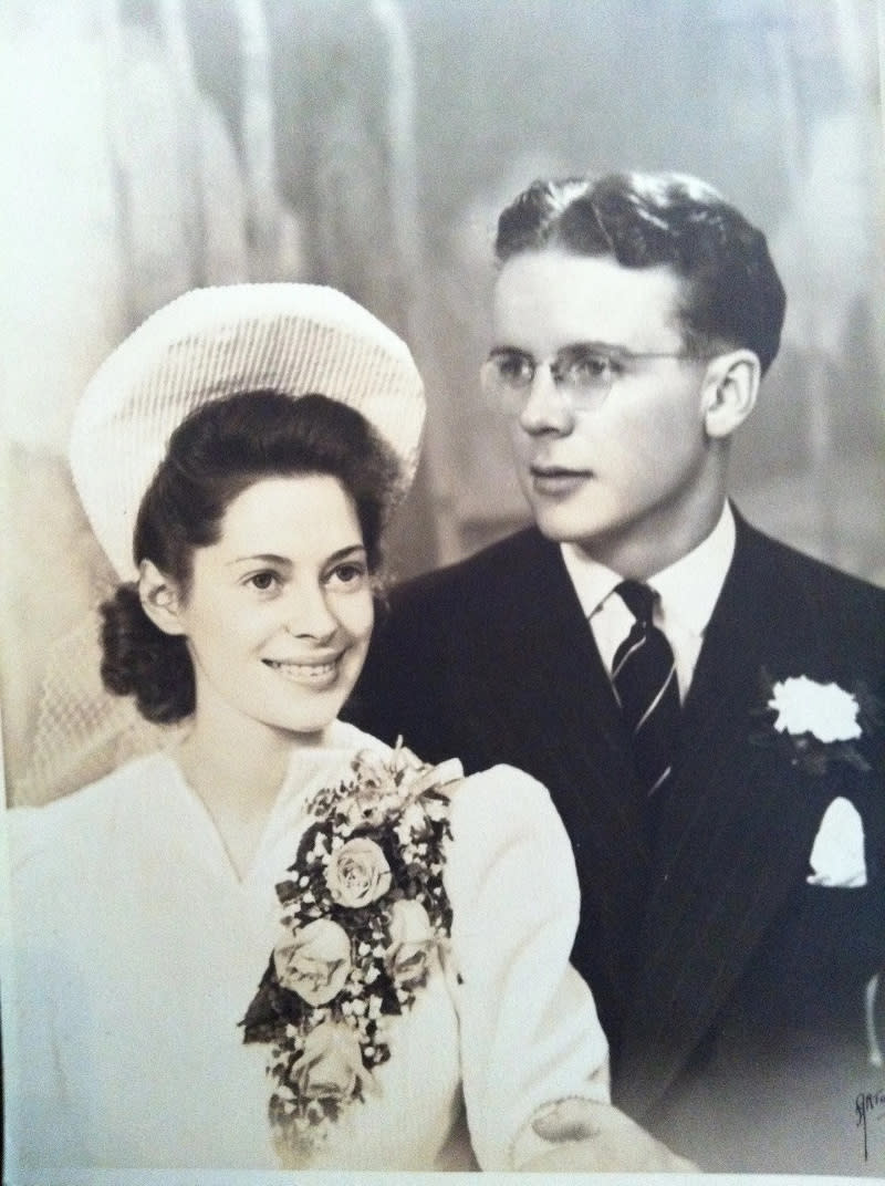 Gimby with his wife Grace. The couple and their daughter moved to Malaysia in late 1962. — Picture from Bobby Gimby Official Website