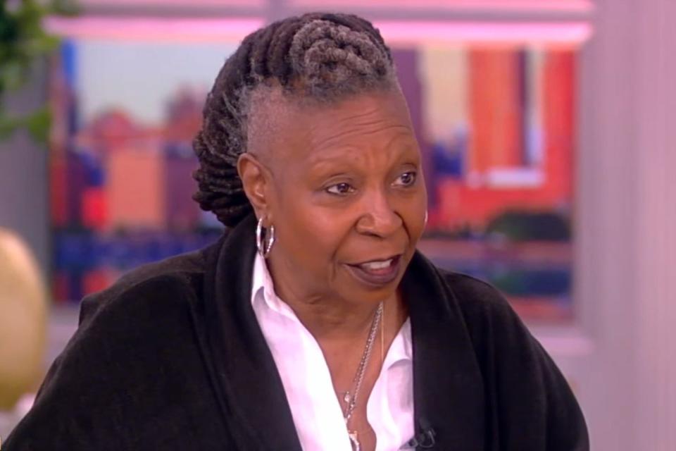 <p>ABC</p> Whoopi Goldberg on 