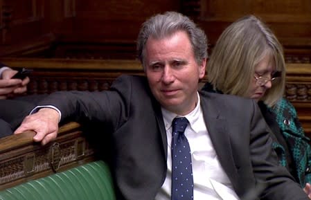 FILE PHOTO: British Conservative MP Oliver Letwin is seen in the Parliament in London