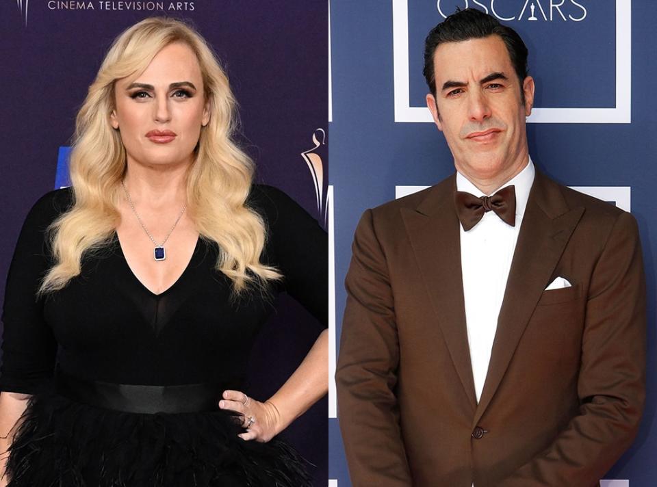 Rebel Wilson, Sacha Baron Cohen