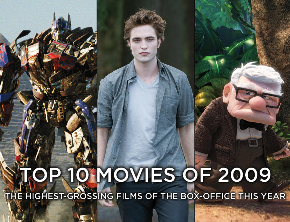 Top 10 Box Office of 2009 Title Card