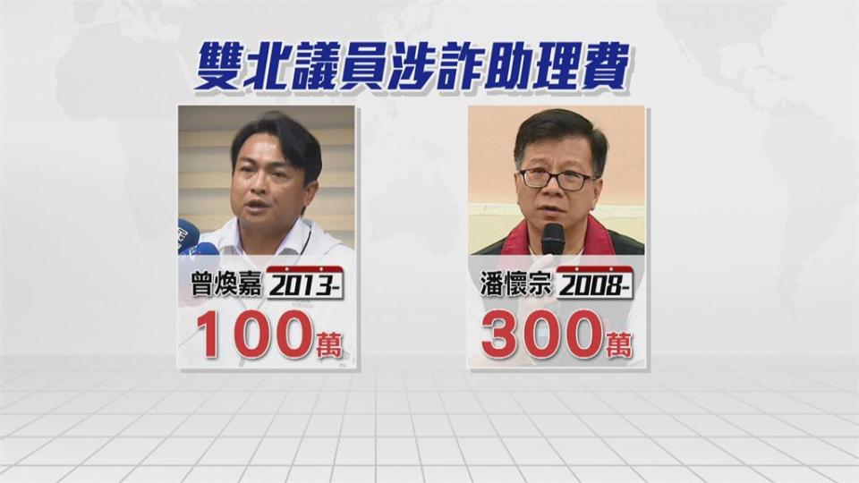 涉詐領助理費！議員潘懷宗200萬交保 曾煥嘉收押