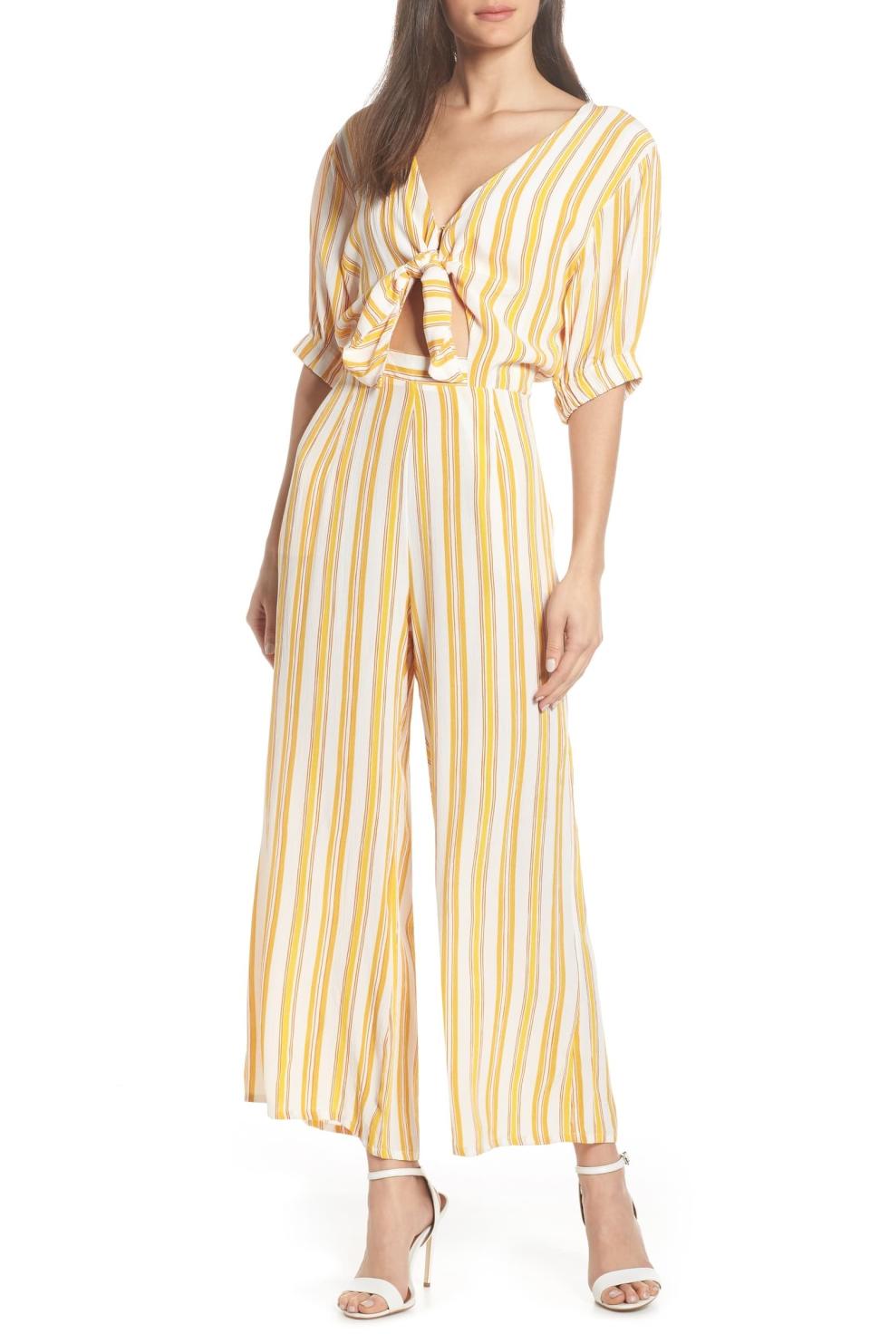 Faithfull The Brand Matese Sun Stripe Jumpsuit