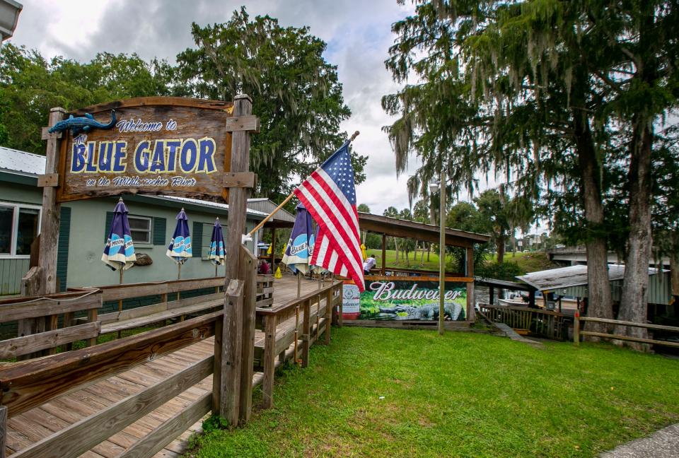 For any diner seeking gator bites, grouper, or thick, juicy burgers, The Blue Gator, on the banks of the Rainbow River, is the place to go.