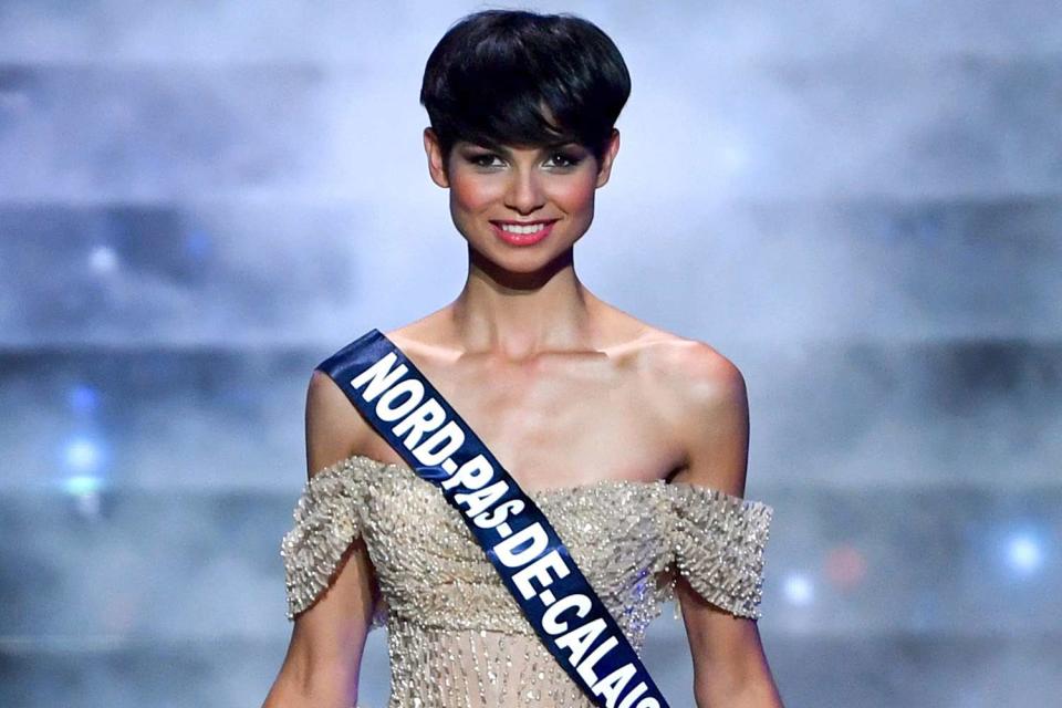 <p>ARNAUD FINISTRE/AFP via Getty Images</p> Miss France 2024, Eve Gilles 