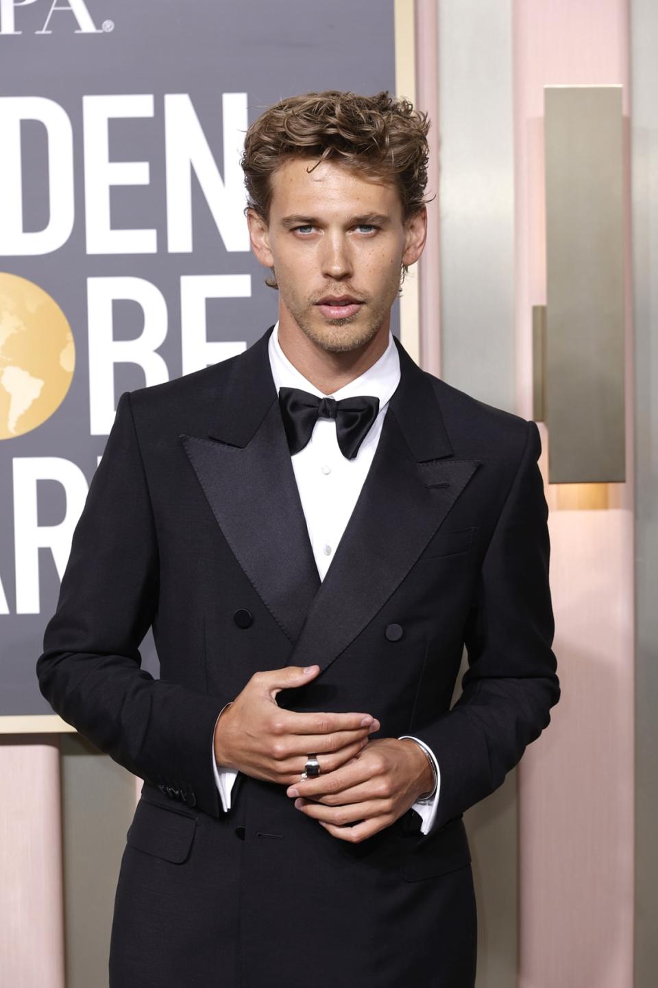 <div class="inline-image__caption"><p>Austin Butler attends the 80th Annual Golden Globe Awards at The Beverly Hilton on January 10, 2023 in Beverly Hills, California.</p></div> <div class="inline-image__credit">Frazer Harrison/WireImage</div>