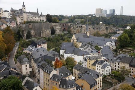 A general view shows the city of Luxembourg in this October 11, 2013 file photo. REUTERS/Francois Lenoir/Files