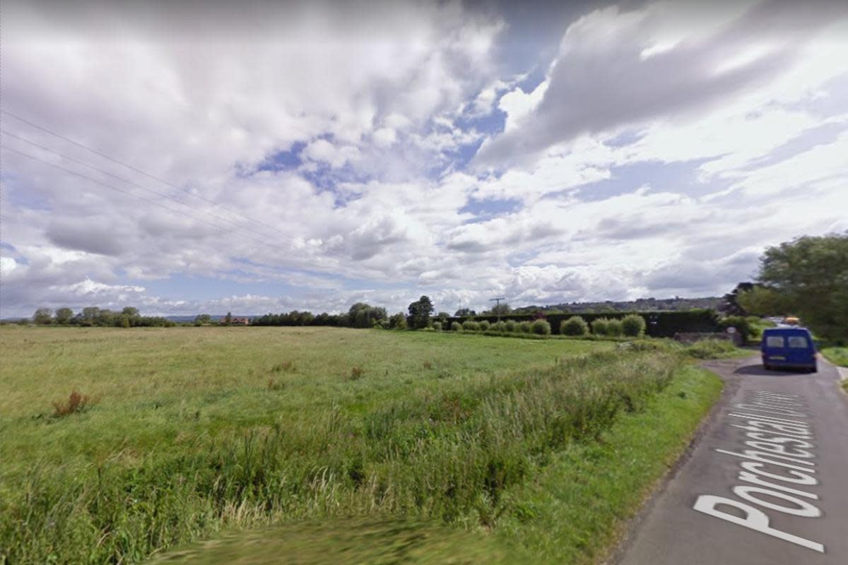 Somerset Council put forward plans in mid-2023 to create a new travellers’ site on land north of Porchestall Drove. <i>(Image: Google Maps)</i>