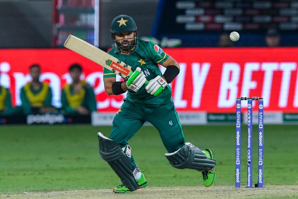 Mohammad Rizwan has started well in Dubai (AFP via Getty Images)