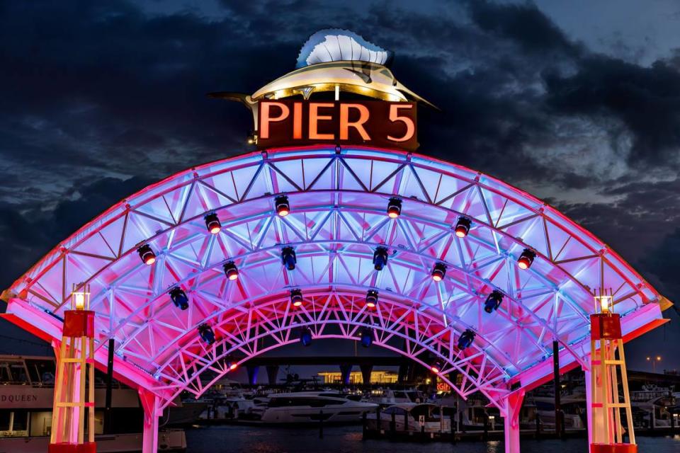 Pier 5 is named for South Florida’s most famous fishing pier.