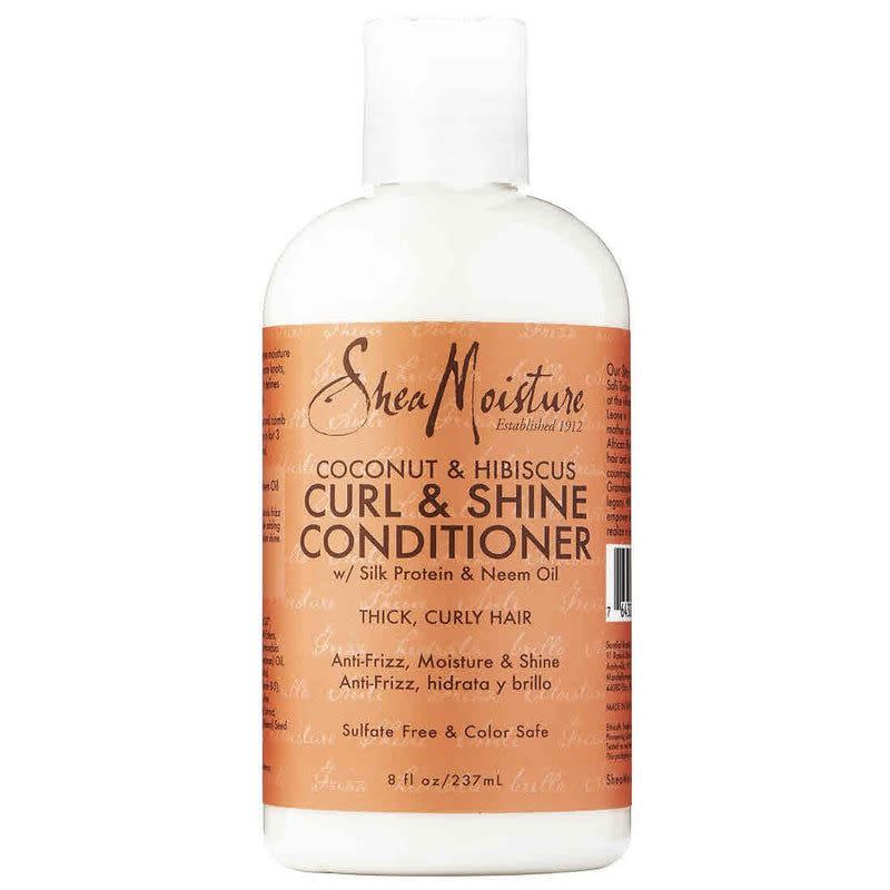 4) Curl & Shine Coconut Hibiscus Conditioner