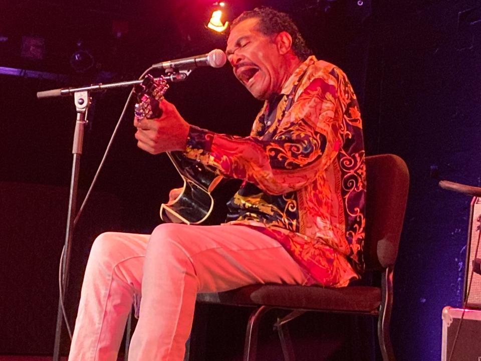 Blues musician Bobby Rush performs June 8, 2022 at FlynnSpace during the Burlington Discover Jazz Festival.