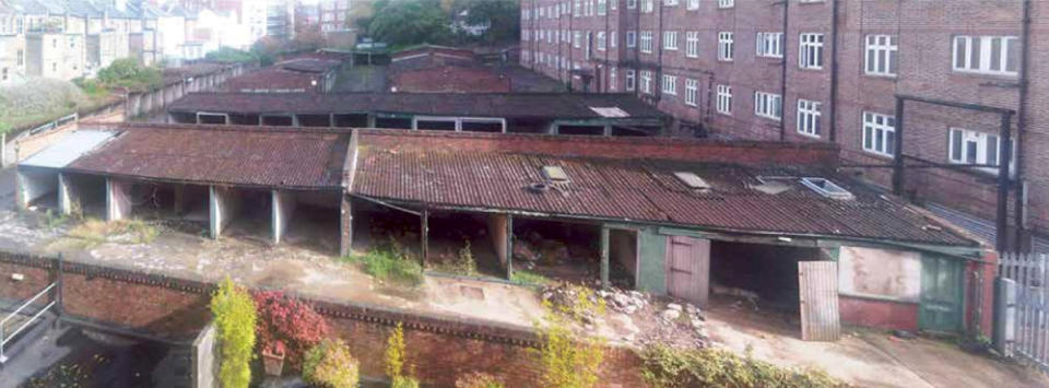 <p>Just a few years ago, the site, near Lord’s cricket ground in St John’s Wood, north-west London, was made up of derelict corrugated iron-covered garages. </p>