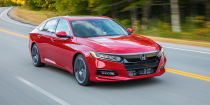<p>Thankfully, Honda still offers <a href="https://www.caranddriver.com/honda/accord" rel="nofollow noopener" target="_blank" data-ylk="slk:the Accord;elm:context_link;itc:0;sec:content-canvas" class="link ">the Accord</a> with a manual transmission. As with any Honda shifter, it feels great to use and makes the base engine much more fun than you'd expect.</p>