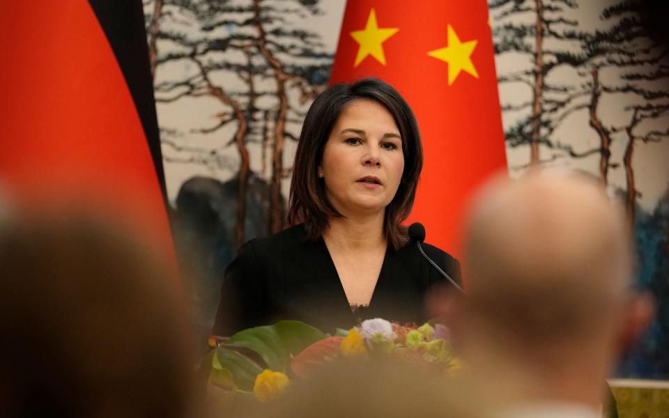 Bundesaußenministerin Annalena Baerbock hat für diplomatische Verstimmungen mit China gesorgt. (Bild: 2023 Pool / Getty Images)