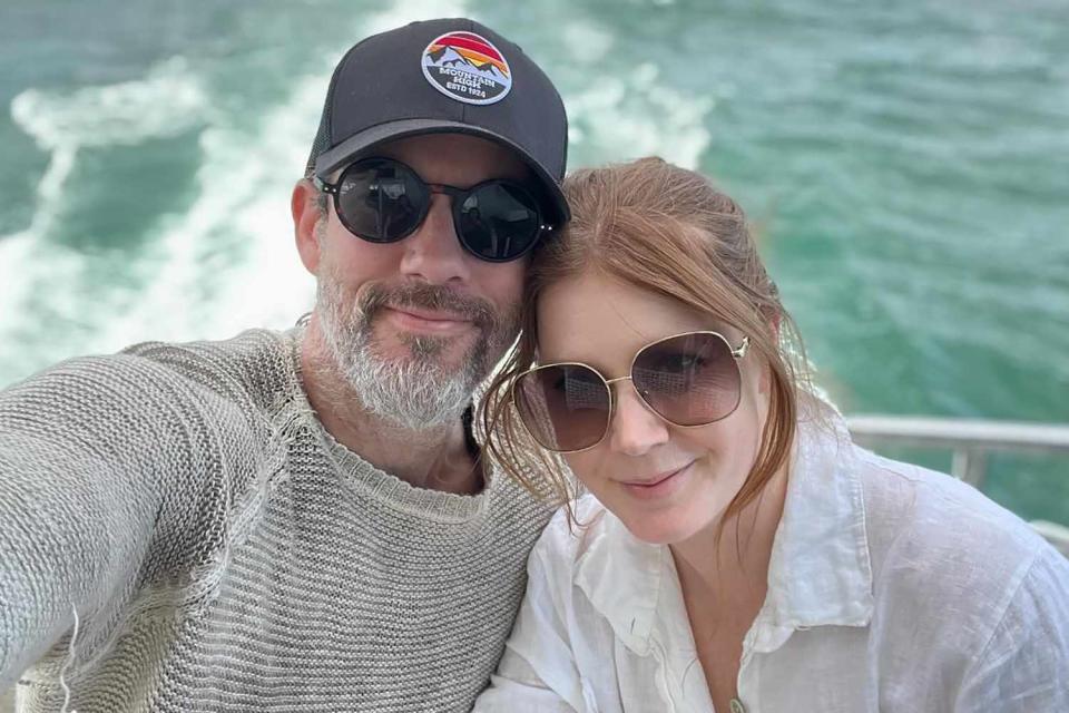 <p>Darren Le Gallo/Instagram</p> Darren Le Gallo and Amy Adams