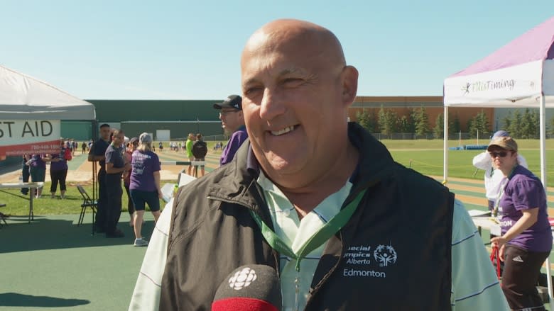 'Today's about being your best': Alberta athletes vie for ribbons at Edmonton Special Olympics track meet