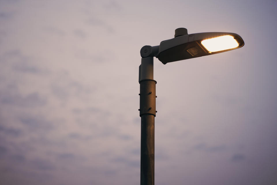 a street light