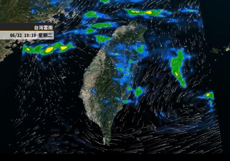 下週二起梅雨季報到，週日開始水氣增多。   圖：翻攝氣象達人彭啟明