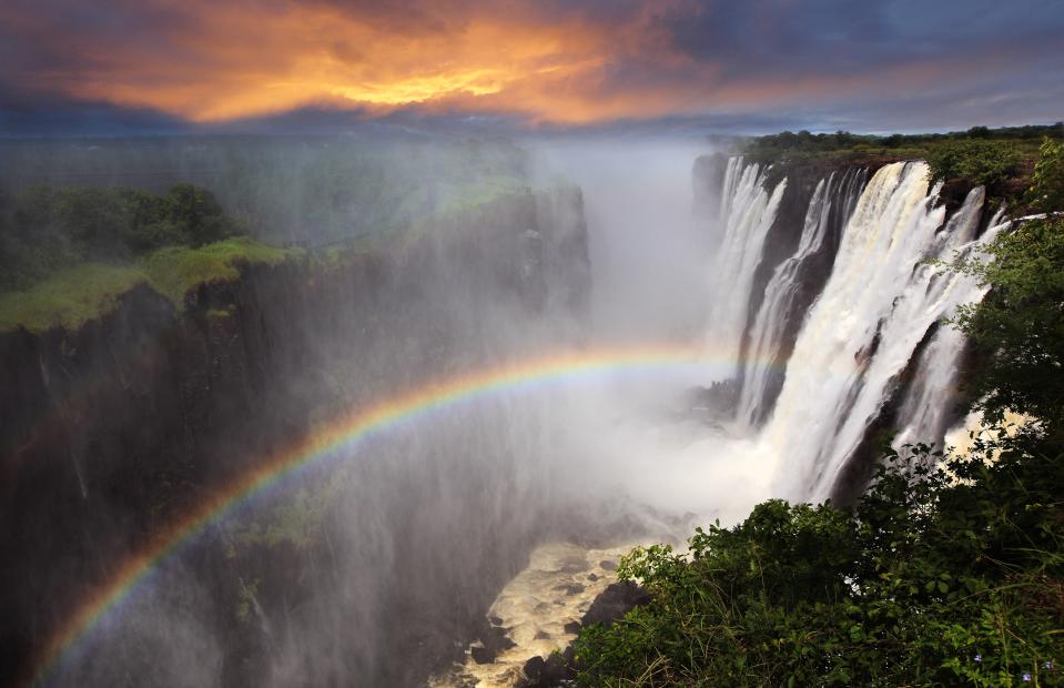 Hot Air Balloon Ride, Victoria Falls, Zimbabwe