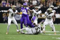 NFL: NFC Wild Card-Minnesota Vikings at New Orleans Saints