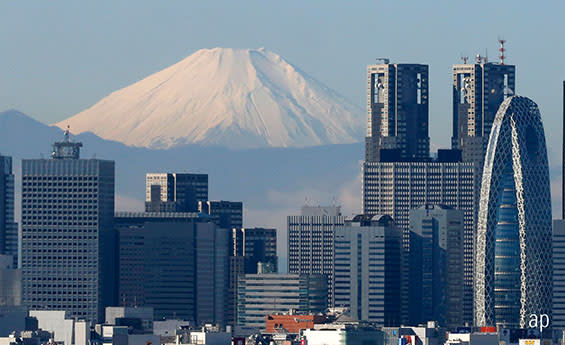 Japan Tokyo Mount Fuji Japanese equities stock market