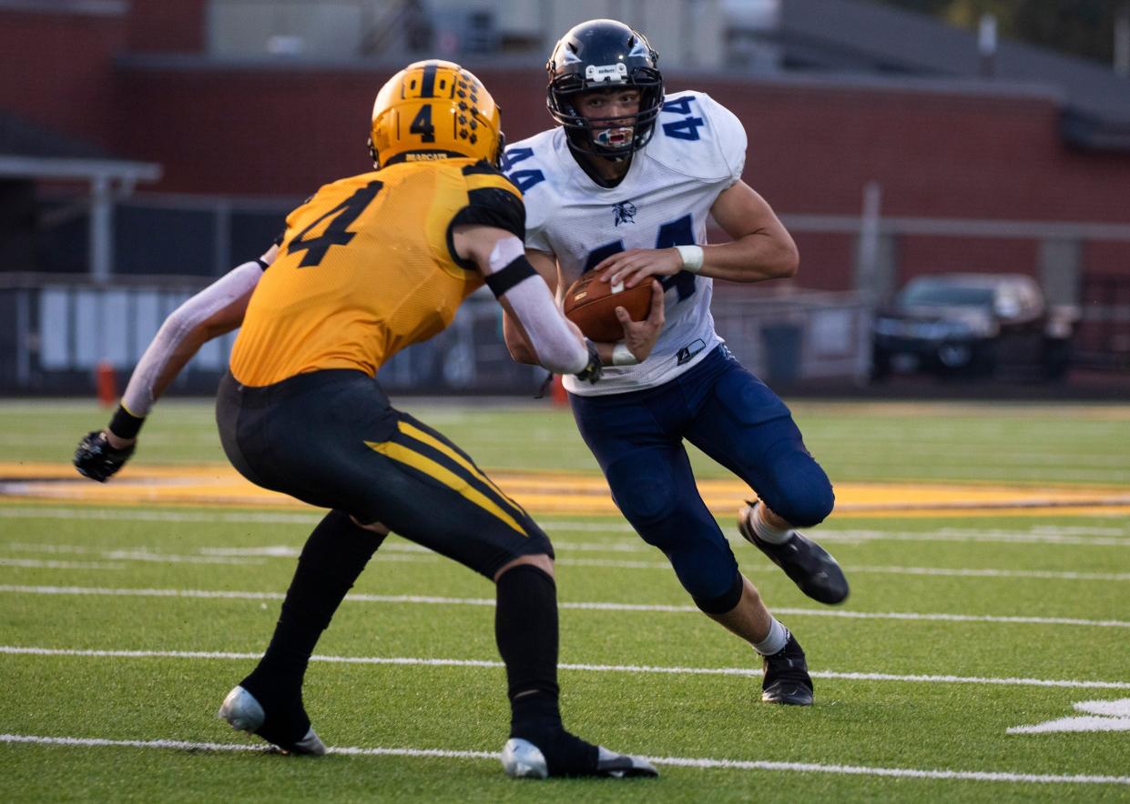 Adena took on Paint Valley in varsity football at Paint Valley High School in on Sept. 16, 2022 in Bainbridge, Ohio. Paint Valley took the victory over Adena 53-20.