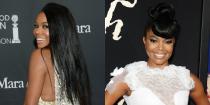 <p>Gabrielle s’est inspirée de Janelle Monáe en choisissant cette coupe sexy lors de l’avant-première de <em>Birth of a Nation </em>à Los Angeles, mais l’actrice n’a pas tardé à retrouver ses mèches bien lisses. <em>(Photos : Getty/September 2016)</em> </p>