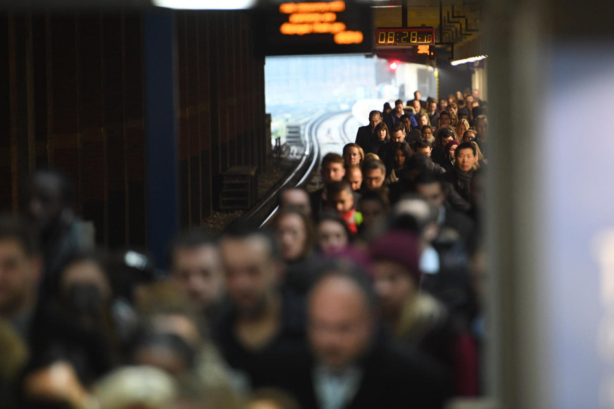 Delays: Southeastern services were disrupted after flooding at Cannon Street: Jeremy Selwyn