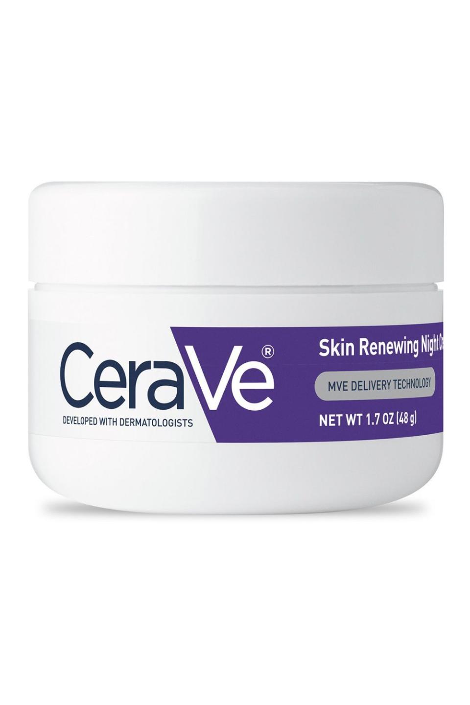 19) CeraVe Skin Renewing Night Cream