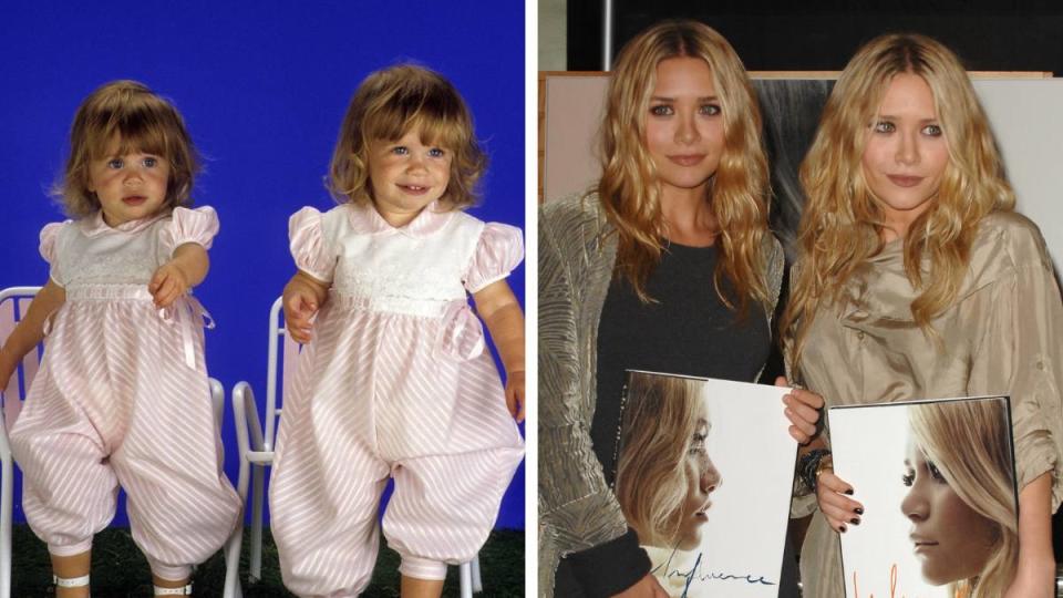 Mary-Kate and Ashley Olsen; full house cast