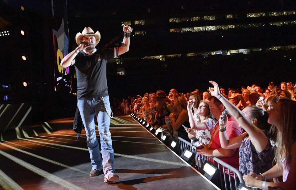 Jason Aldean is one of the hardest-rocking country stars you're ever likely to see.