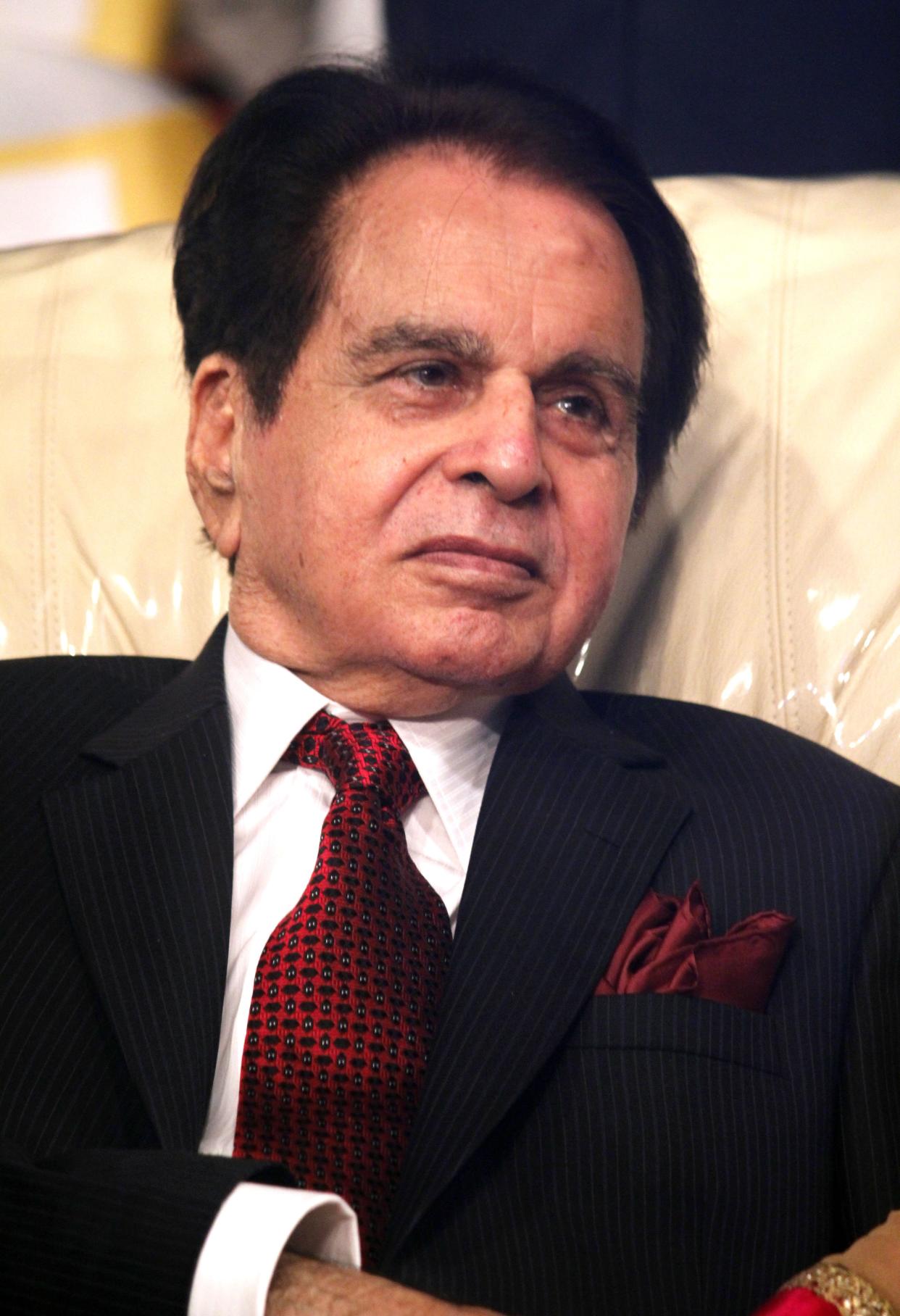 Dilip Kumar's successful career spanned five decades. (Photo credit should read STRDEL/AFP via Getty Images)