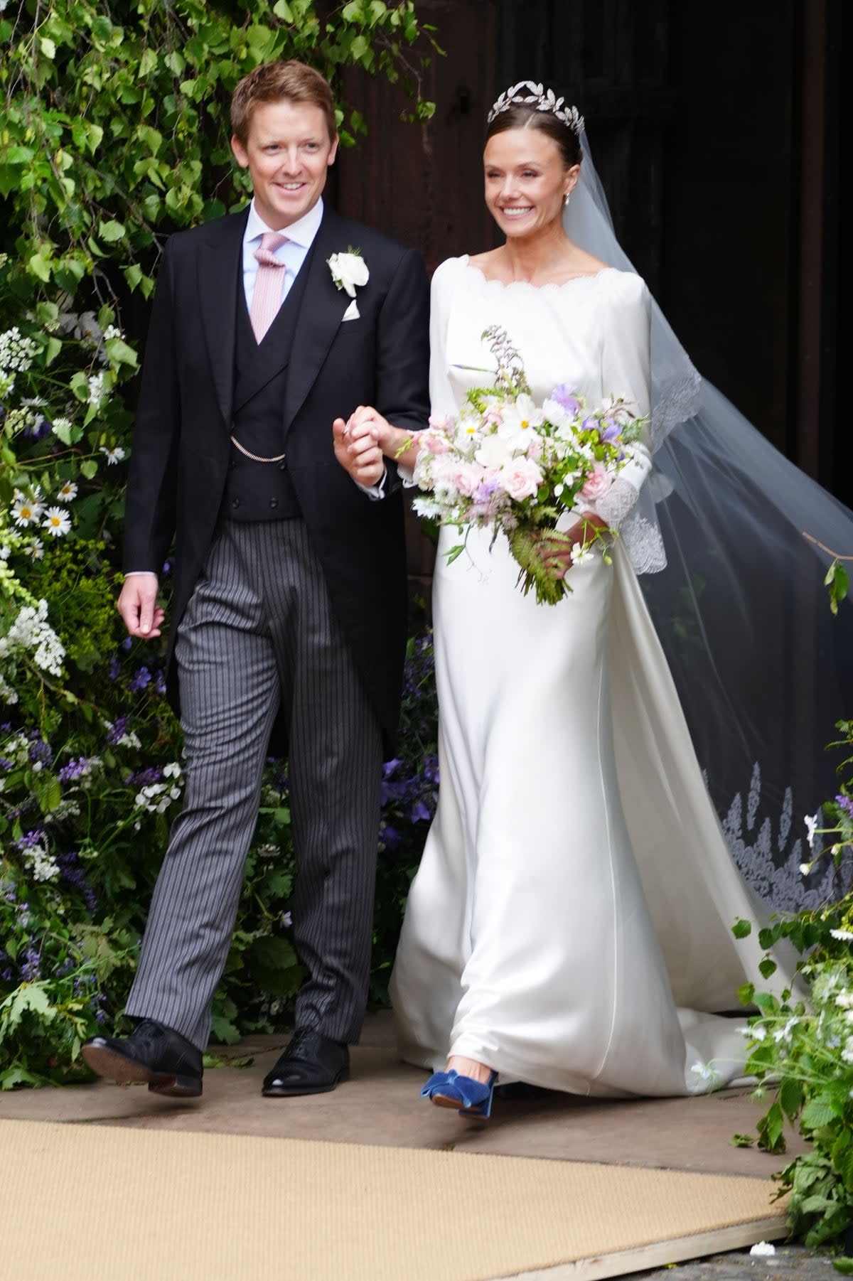 The Duke of Westminster and Olivia Henson got married in June 2024 (Peter Byrne/PA Wire)