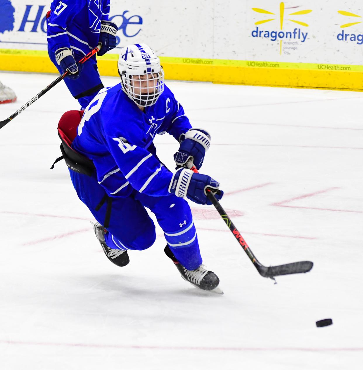 Matthew Langenderfer, the reigning Cincinnati Enquirer Ice Hockey Player of the Year, returns for a strong St. Xavier team.