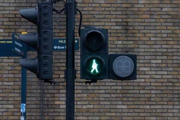 Green woman in east LondonTfL