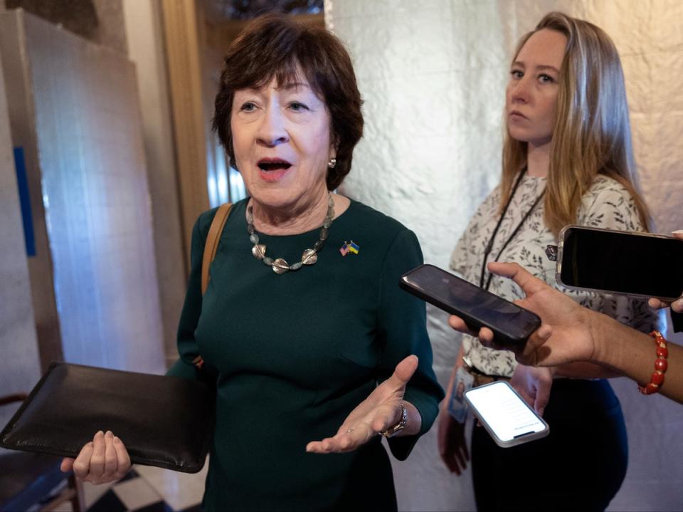 Republican Maine Senator Susan Collins (Getty Images)