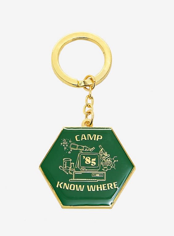 'Stranger Things' Camp Know Where Enamel Keychain