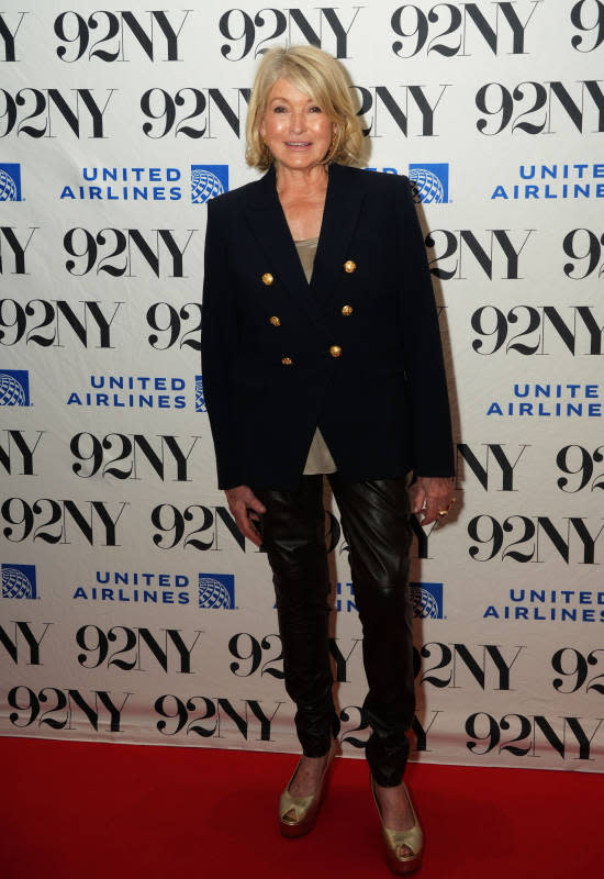 Martha Stewart<p>Sonia Moskowitz Gordon / IMAGO / ZUMA Wire</p>