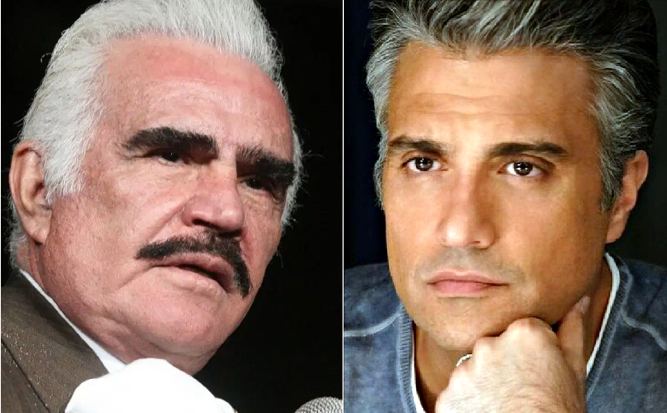 Vicente Fernández y Jaime Camil / Agencia México