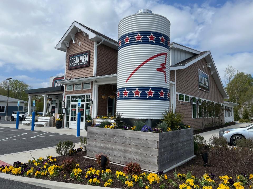 Ocean View Brewing in Ocean View, Delaware. As seen April 2024.