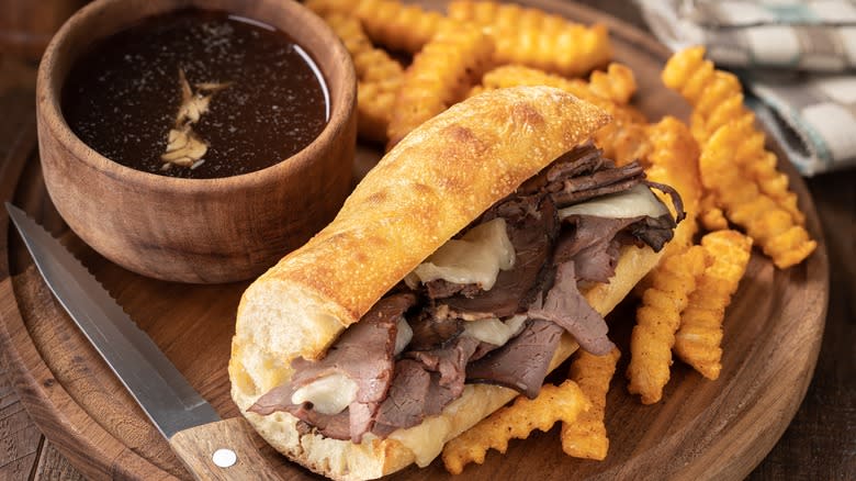 French dip sandwich