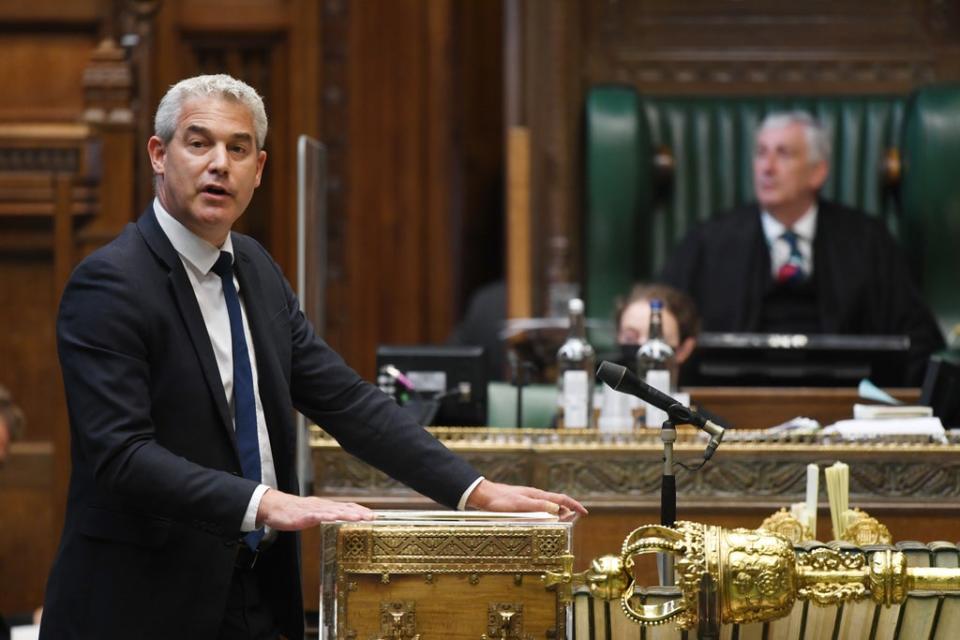 Steve Barclay has said the Government is committed to ‘reform and modernising’ (Jessica Taylor/UK Parliament/PA) (PA Media)