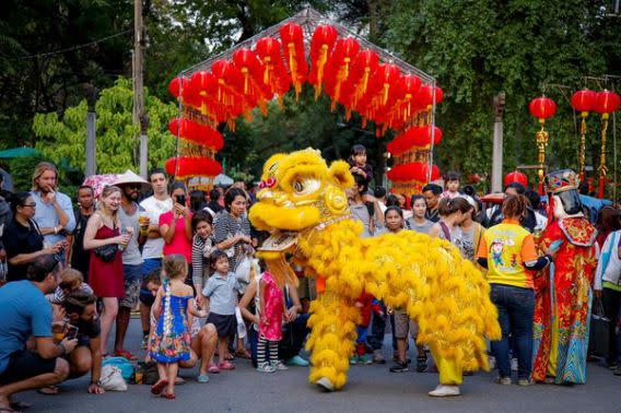 El Gallo de fuego: así celebró el mundo el Año Nuevo Chino