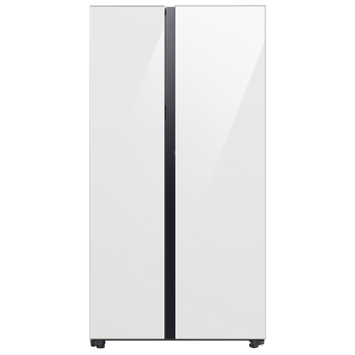 Samsung Bespoke Side-by-Side Refrigerator against white background