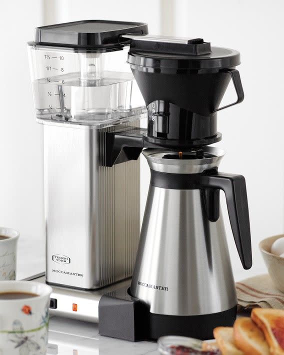 Technivorm Moccamaster Coffeemaker with Thermal Carafe Black Metallic