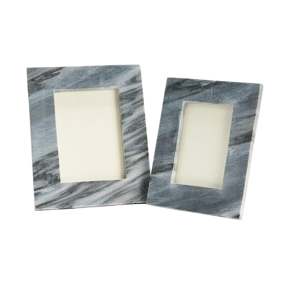 Main + Mesa Marble Photo Frames