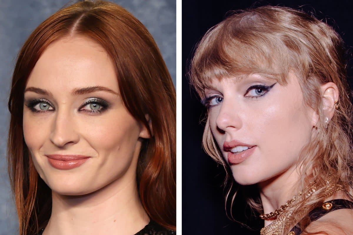 Sophie Turner and Taylor Swift  (Getty)